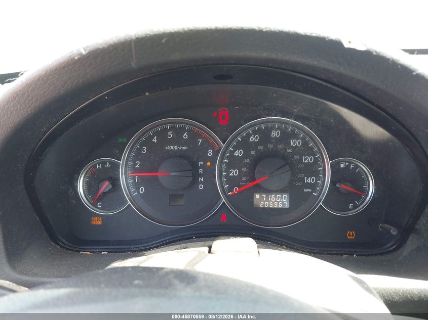 2008 SUBARU OUTBACK auction photo 7