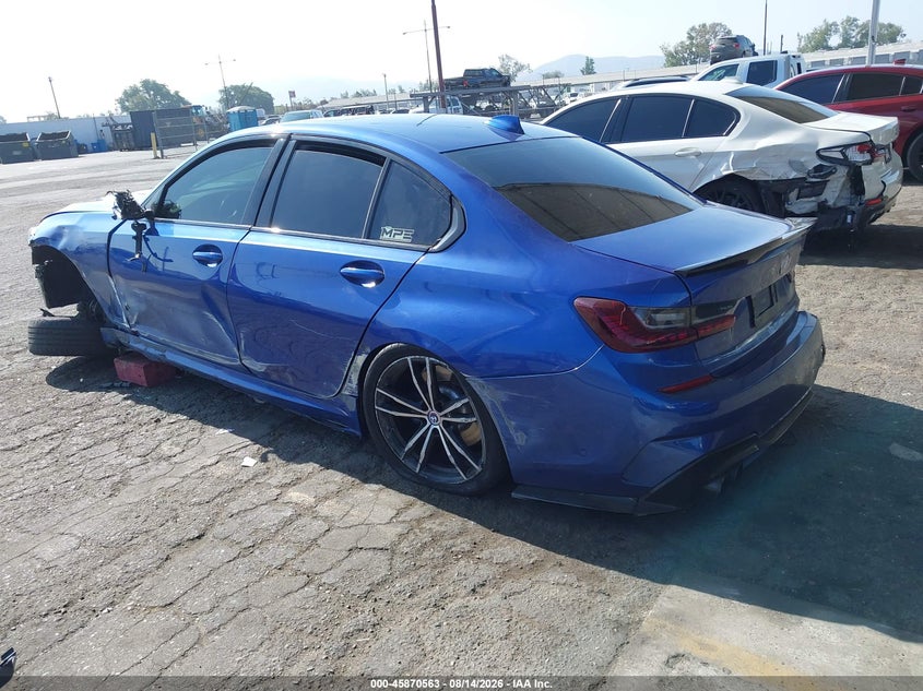 Vin: 3mw5u7j07m8b52433, lot: 46369533, bmw m340i 20213