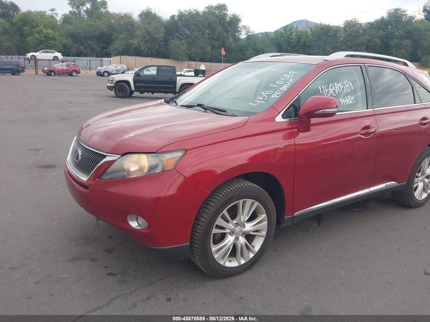 2010 LEXUS RX 450H auction photo 6
