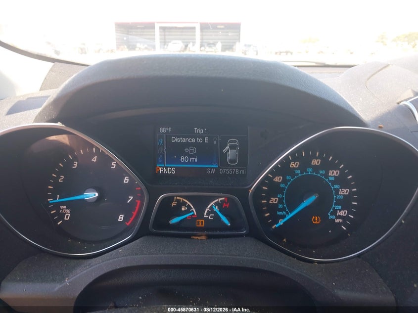 2015 FORD ESCAPE SPORT UTILITY VEHICLE 2.0L I4 FI DOHC 16V NF4