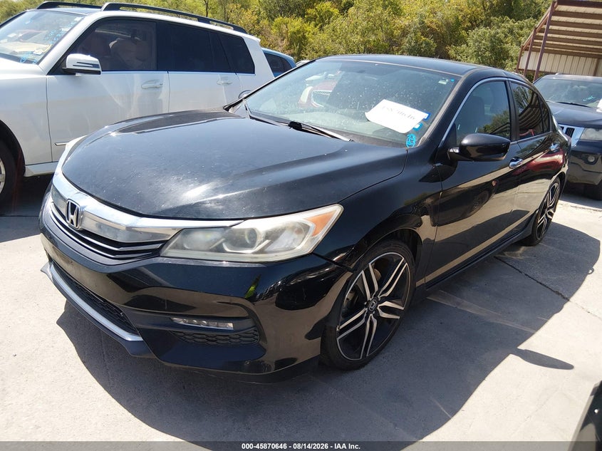 2017 Honda Accord, Звичайний знос, IAAI, VIN 1HGCR2F59HA047133 — фото 2