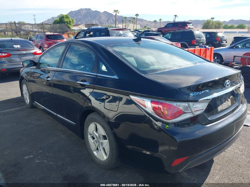 2012 HYUNDAI SONATA HYBRID auction photo 3