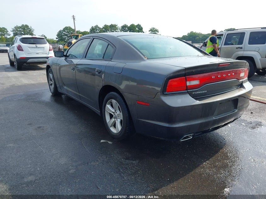 2014 DODGE CHARGER auction photo 3