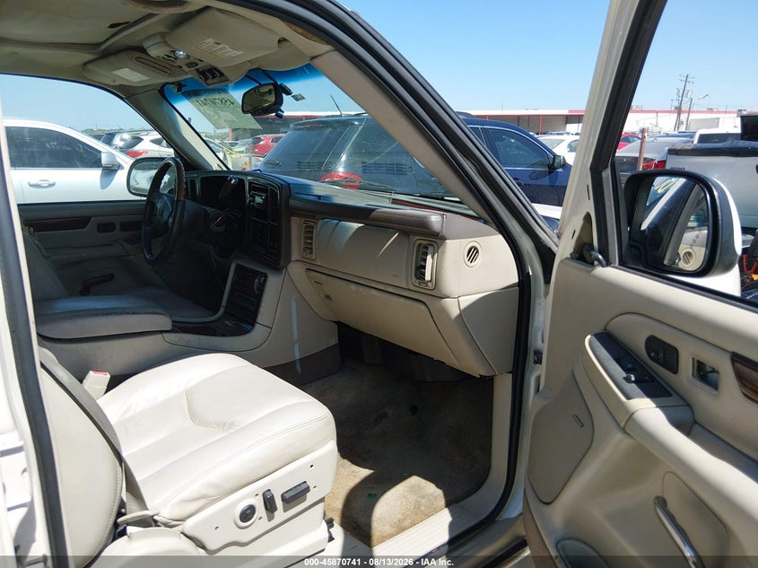 CADILLAC ESCALADE 2003 VIN 1GYEC63T63R202101