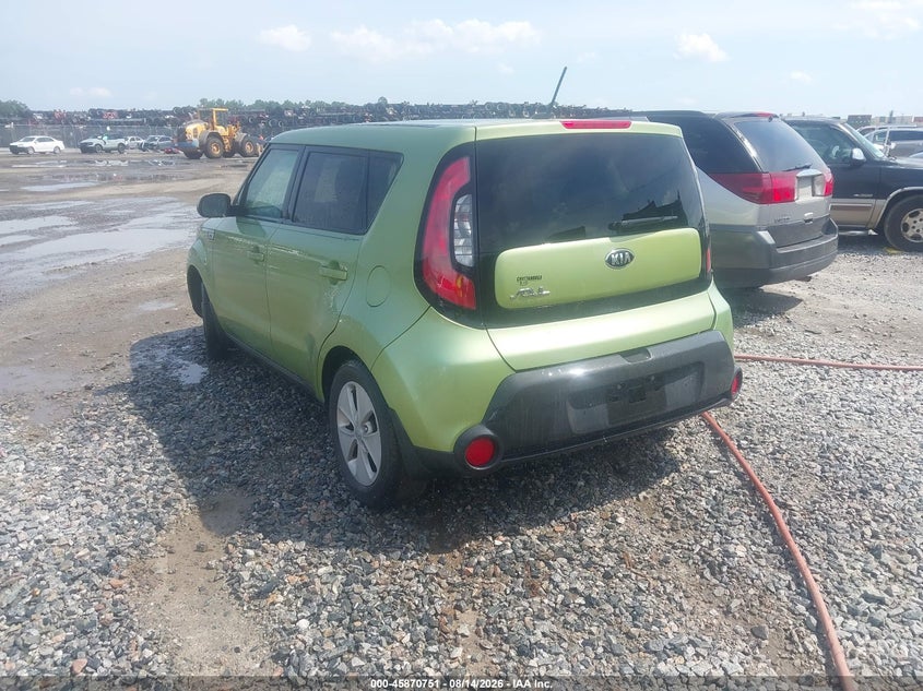 Vin: kndjn2a2xg7843478, lot: 46369747, kia soul 20163