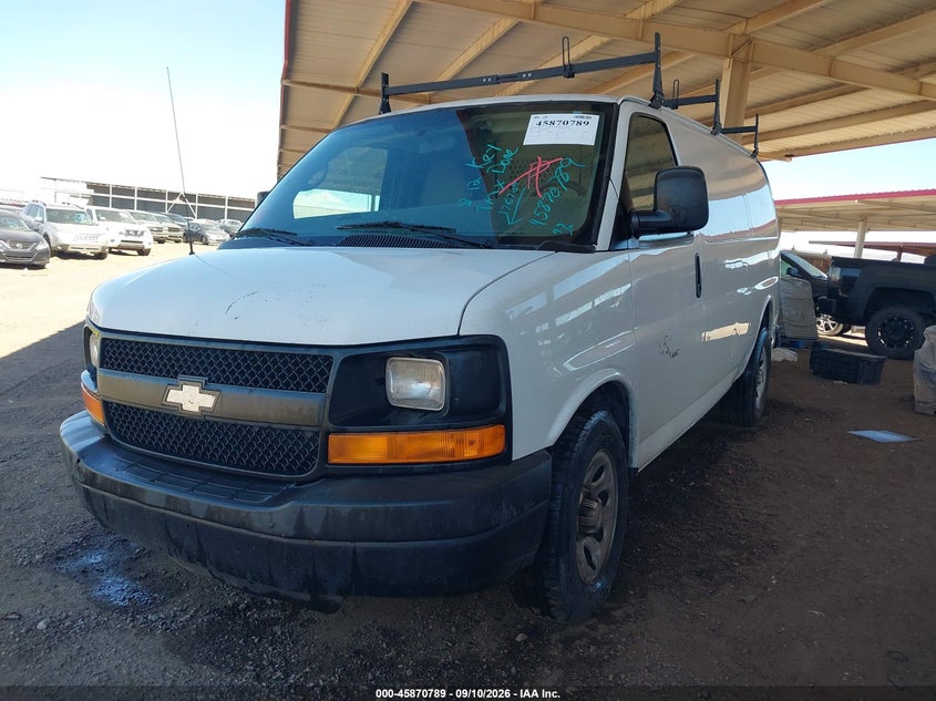 2011 Chevrolet Express 1500 Work Van, Normal Wear & Tear, IAAI, VIN 1GCSGAFX9B1176704 — photo 2