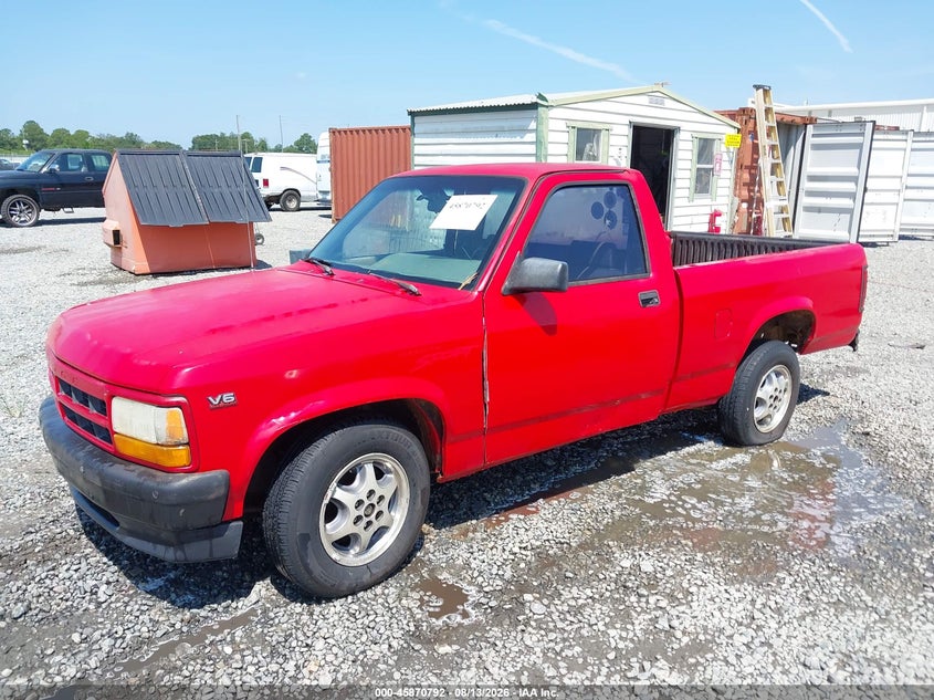DODGE DAKOTA 1996 VIN 1B7FL26X6TW707297