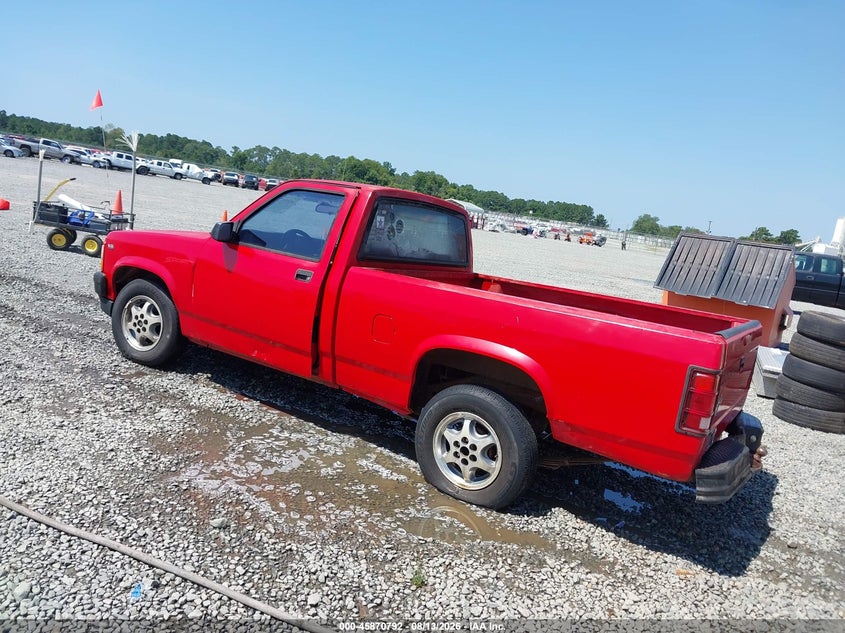 DODGE DAKOTA 1996 VIN 1B7FL26X6TW707297