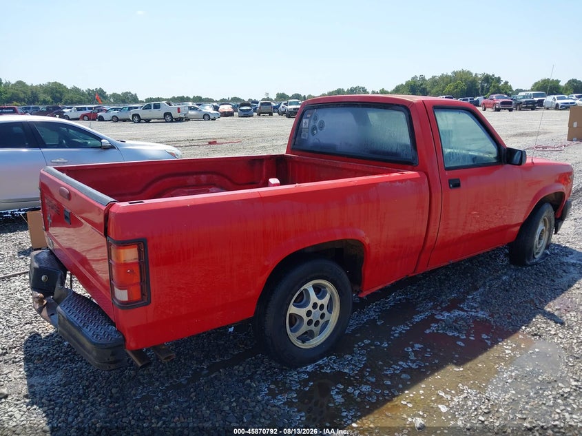 DODGE DAKOTA 1996 VIN 1B7FL26X6TW707297