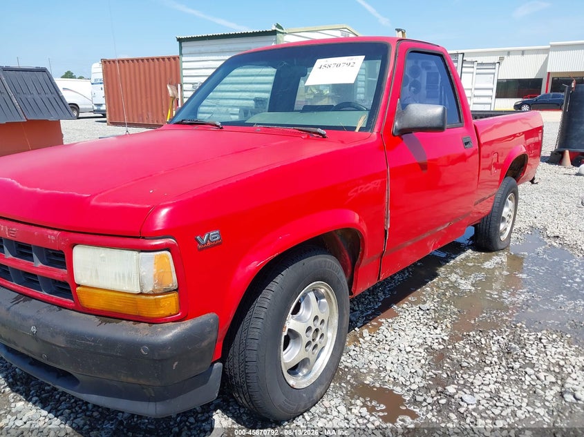 DODGE DAKOTA 1996 VIN 1B7FL26X6TW707297