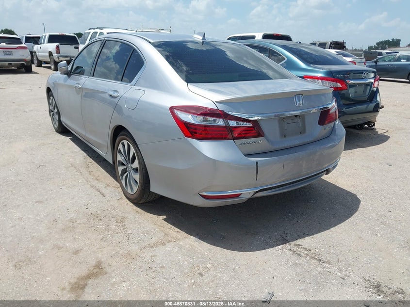 2017 HONDA ACCORD HYBRID auction photo 3