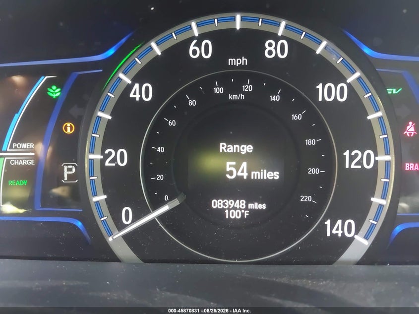 2017 HONDA ACCORD HYBRID auction photo 7
