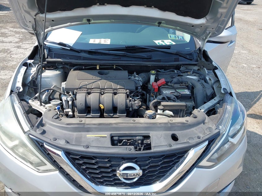 NISSAN SENTRA 2017 VIN 3N1AB7AP4HY314354