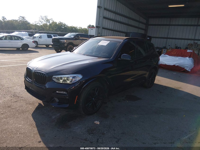 2019 BMW X3 auction photo 2