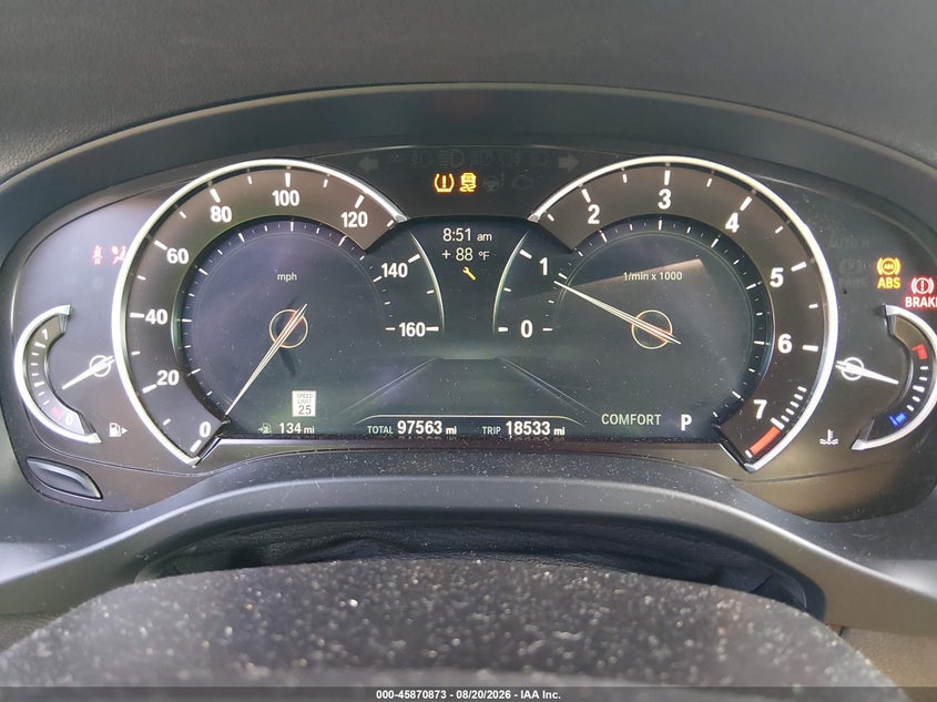 2019 BMW X3 auction photo 7
