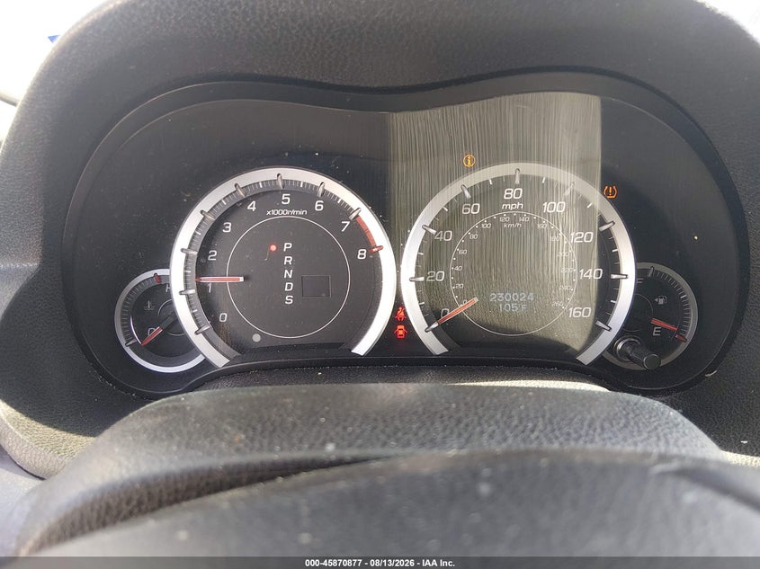 2013 ACURA TSX SEDAN 2.4L I-4 DOHC, VVT, 201HP