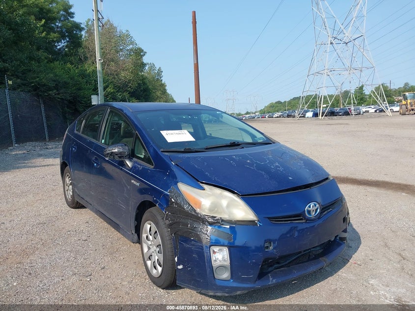 2010 Toyota Prius Ii VIN JTDKN3DU1A1275798