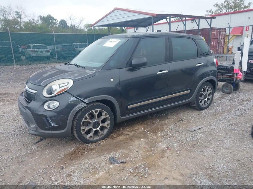 Vin: zebcfadh0ez009868, lot: 46369907, fiat 500l 20142