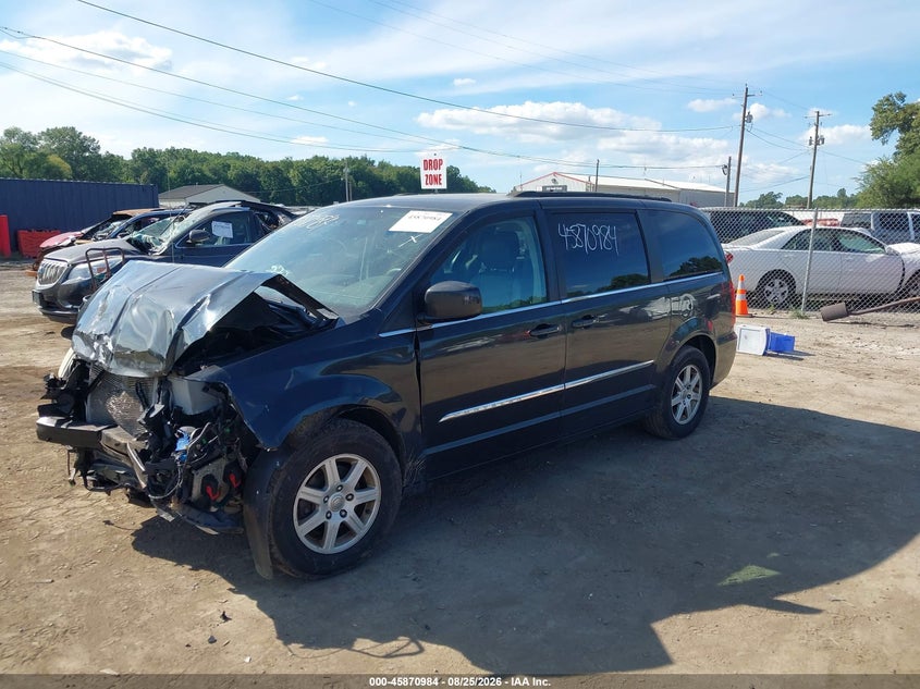 Vin: 2c4rc1bg6cr286512, lot: 46369980, chrysler town & country touring 20122