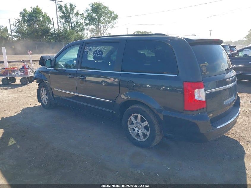 Vin: 2c4rc1bg6cr286512, lot: 46369980, chrysler town & country touring 20123