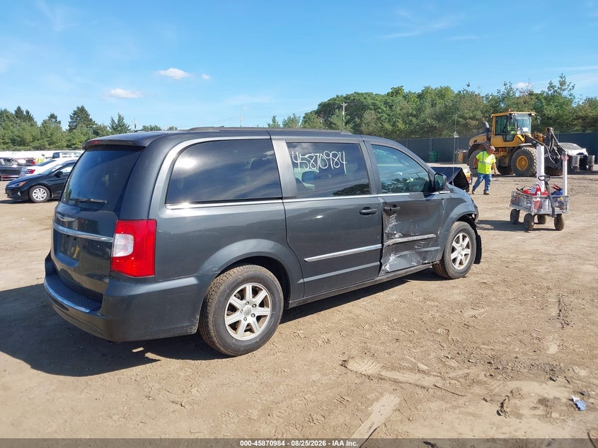 Vin: 2c4rc1bg6cr286512, lot: 46369980, chrysler town & country touring 20124