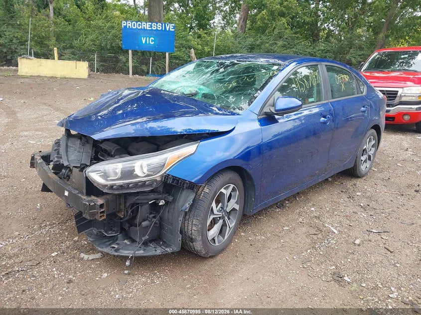 2019 KIA FORTE SEDAN 2.0L I-4 DOHC, VVT, 147HP