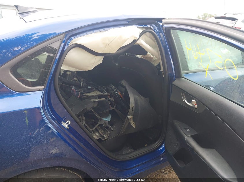 2019 KIA FORTE SEDAN 2.0L I-4 DOHC, VVT, 147HP