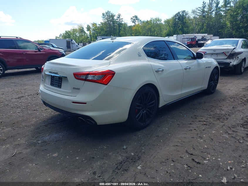 Vin: zam57ytaxj1287195, lot: 46369997, maserati ghibli s q4 20184