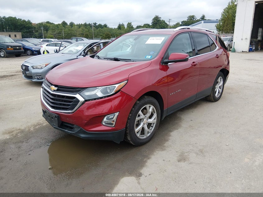 2018 Chevrolet Equinox, Rear, IAAI, VIN 2GNAXTEX2J6236625 — photo 2