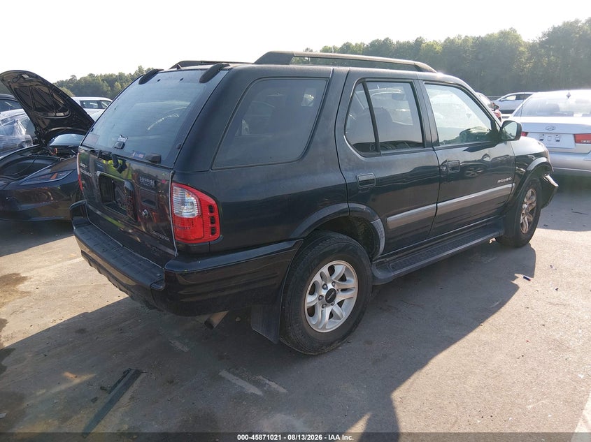 2004 ISUZU RODEO auction photo 4