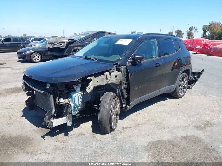 Vin: 3c4njccb5kt820064, lot: 46370019, jeep compass high altitude fwd 20192