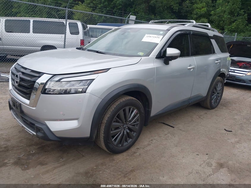 2023 Nissan Pathfinder, Удар ззаду, IAAI, VIN 5N1DR3CD2PC241294 — фото 2