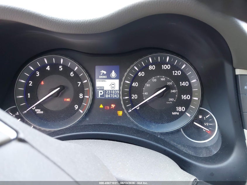 2011 INFINITI M37 auction photo 7