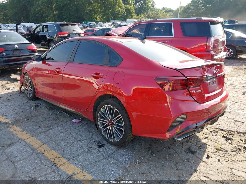 Vin: 3kpf44ac3re801850, lot: 46370036, kia forte gt 20243