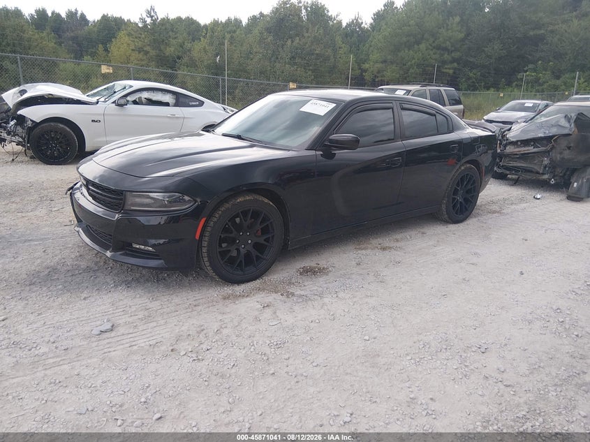 2017 DODGE CHARGER SEDAN 3.6L V-6 DOHC, VVT, 292HP