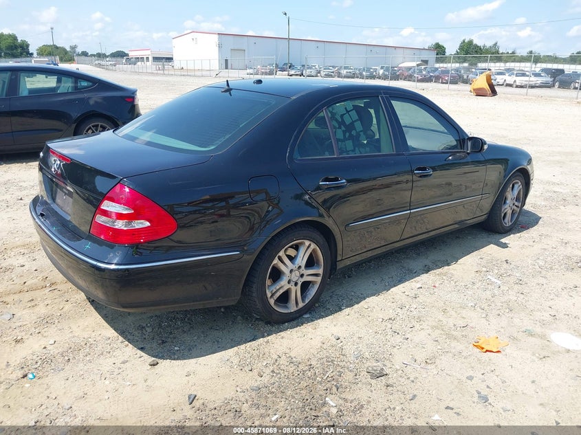2006 MERCEDES-BENZ E-KLASSE SEDAN 3.5L V-6 DOHC, VVT, 268HP