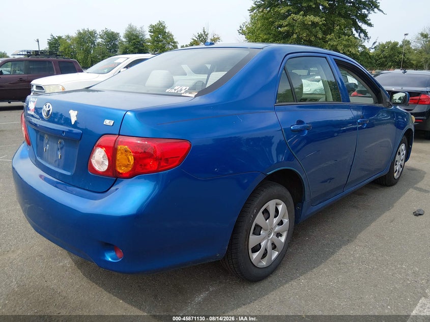 TOYOTA COROLLA 2010 VIN 2T1BU4EE7AC309237