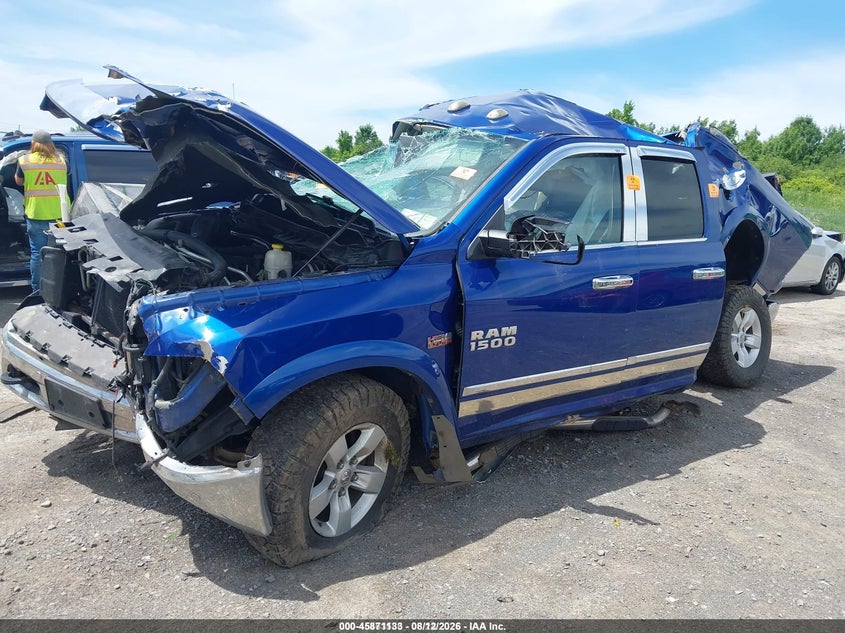 2014 RAM 1500, Био/химия, IAAI, VIN 1C6RR7GT0ES292578 — фото 2