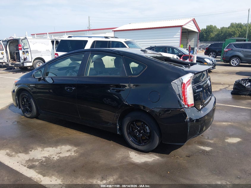 2012 TOYOTA PRIUS auction photo 3