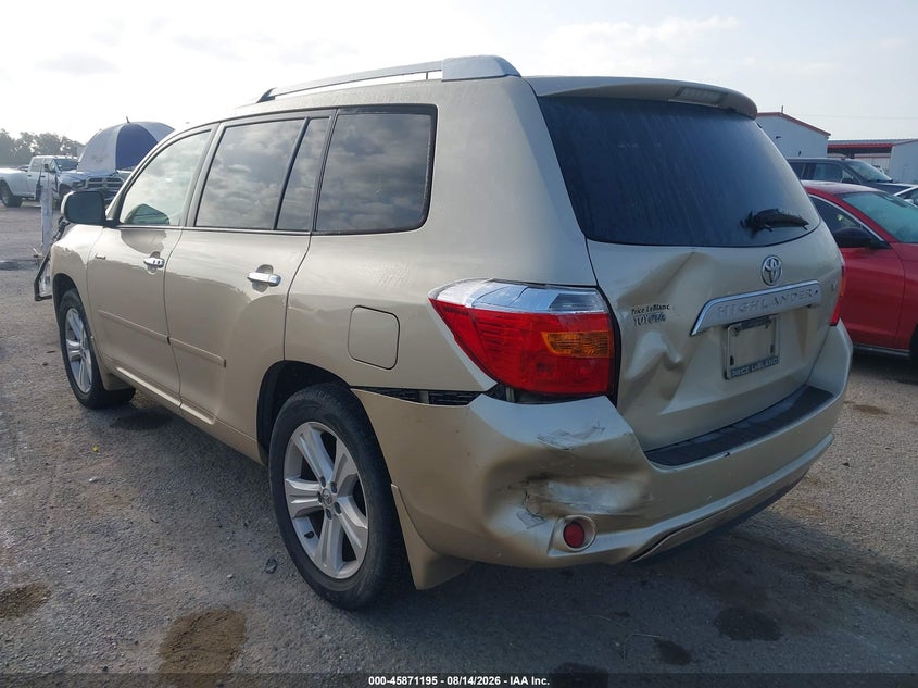 2008 TOYOTA HIGHLANDER SPORT UTILITY VEHICLE 3.5L V-6 DOHC, VVT, 270HP