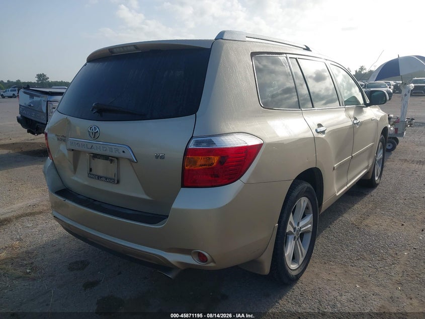 2008 TOYOTA HIGHLANDER SPORT UTILITY VEHICLE 3.5L V-6 DOHC, VVT, 270HP