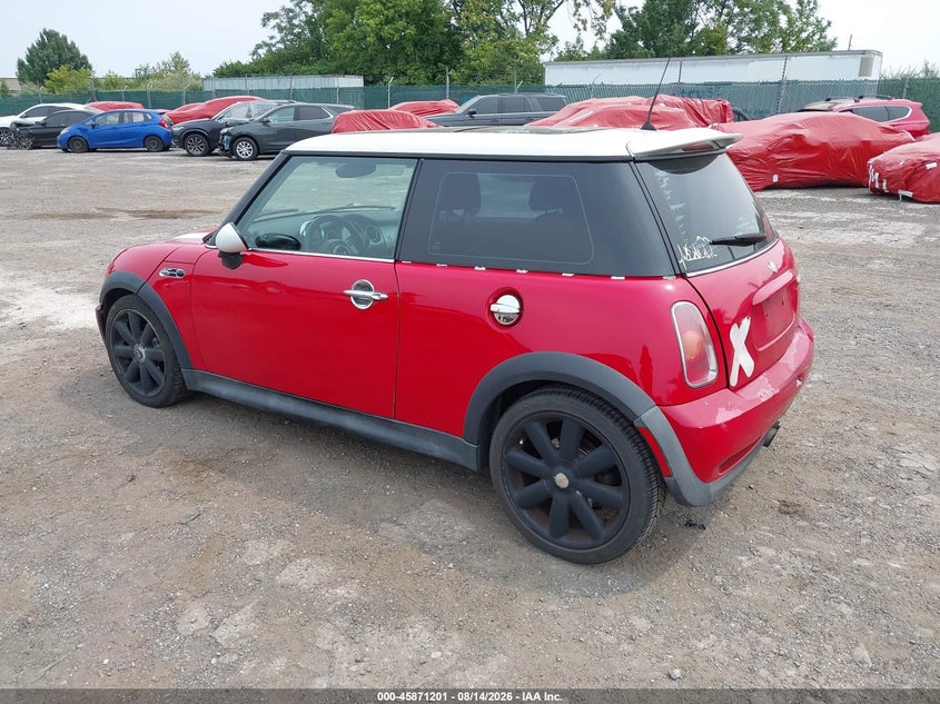 2002 MINI COOPER HATCHBACK 1.6L I-4 SUPERCHARGER, 163HP