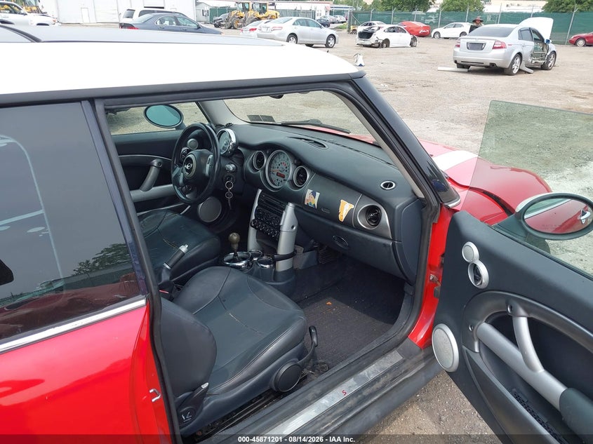 2002 MINI COOPER HATCHBACK 1.6L I-4 SUPERCHARGER, 163HP