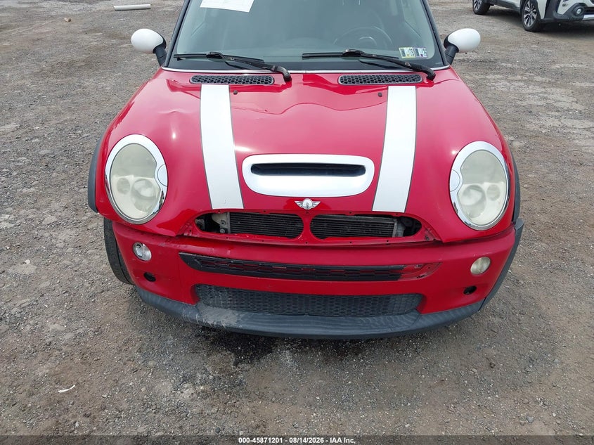 2002 MINI COOPER HATCHBACK 1.6L I-4 SUPERCHARGER, 163HP