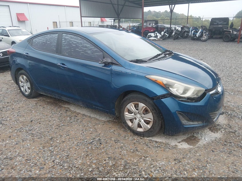 2016 HYUNDAI ELANTRA auction photo 1