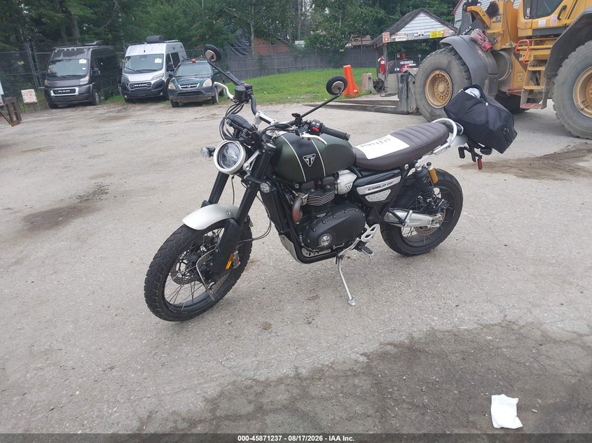 2023 Triumph —, Front End, IAAI, VIN SMTD45HG2PTBH3211 — photo 2