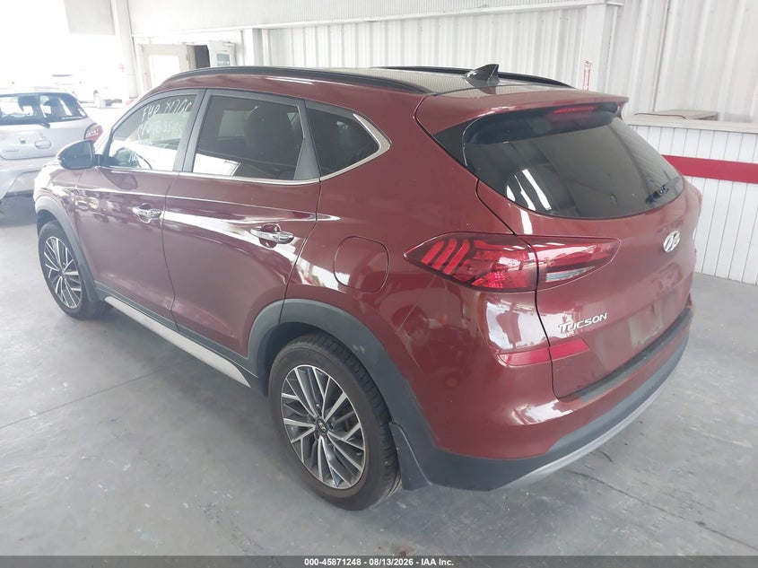 Vin: km8j3cal3lu127503, lot: 46370244, hyundai tucson ultimate 20203