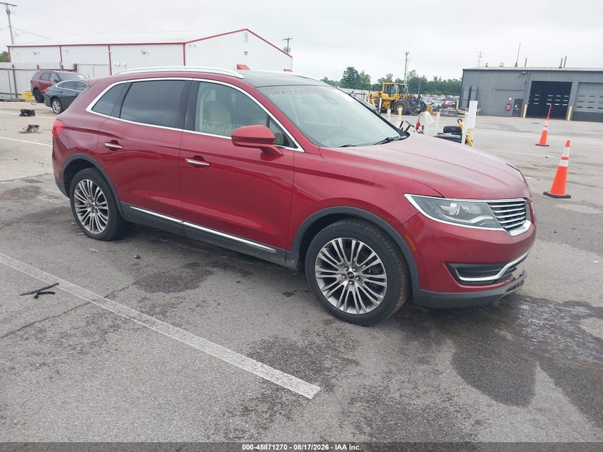 2016 LINCOLN MKX auction photo 1