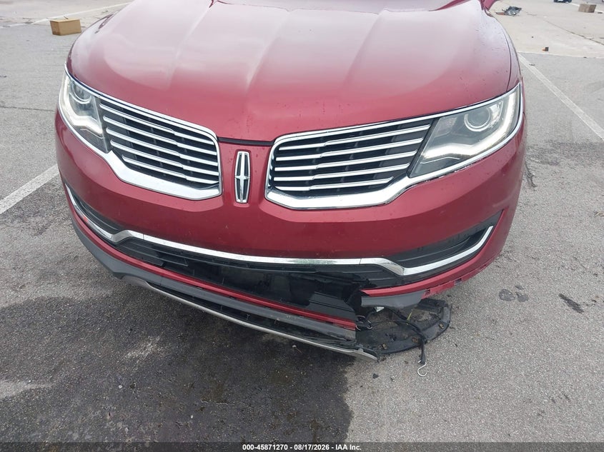 2016 LINCOLN MKX auction photo 6