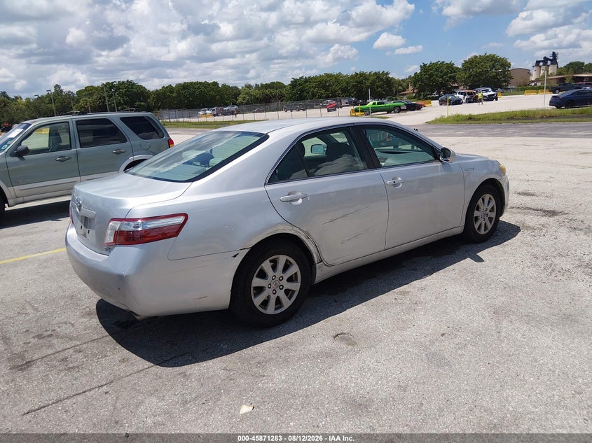 2008 TOYOTA CAMRY HYBRID auction photo 4